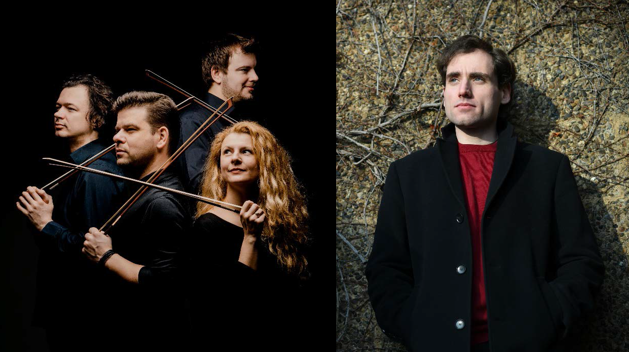 Le quintette formé du Quatuor Pavel Haas et du pianiste Boris Giltburg.