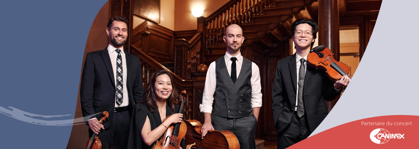Le Quatuor Dover au Club musical de Québec